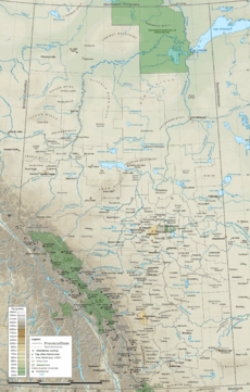 Alberta Topo Labeled 90 dpi