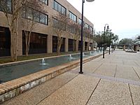 Beaumont City Hall side of the Beaumont Civic Center/City Hall plaza