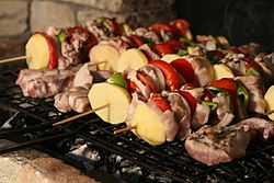 Bulgarian barbecue from the Rhodopes