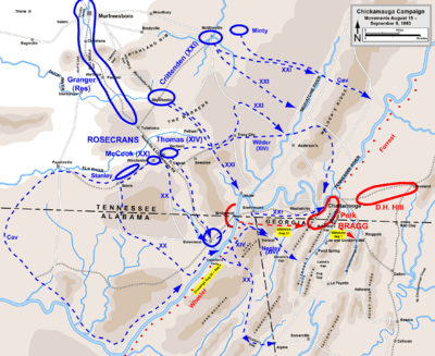 Chickamauga Campaign Aug-Sep