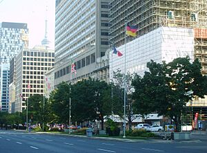 G7 flags, Toronto