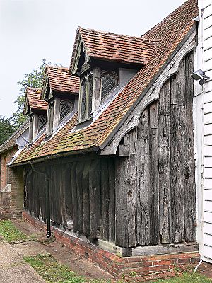 Greensted Church North Side