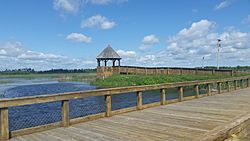 Houghton Lake Flats Observation Deck