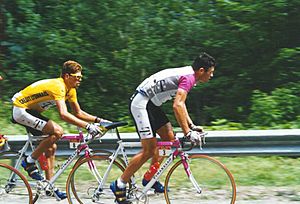 Jan Ullrich and Udo Bölts, 1997