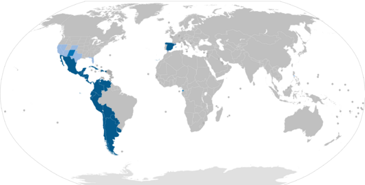 Map-Hispanophone World