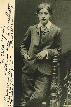 Montherlant 1910 autographe