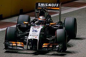 Nico Hulkenberg 2014 Singapore FP2