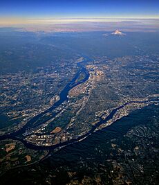 Portland, Vancouver, and Mount Hood