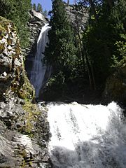 Rainbow Falls near Stehekin Washington