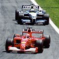 Schumacher brothers 2001 Canada