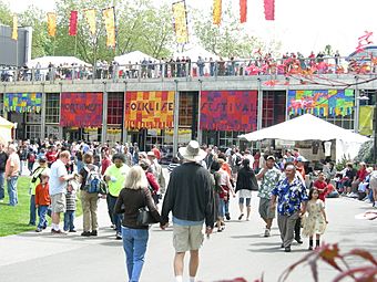 Seattle Center Pavilion during Folklife.jpg