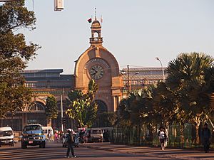 Soarano train station Antananarivo Madagascar