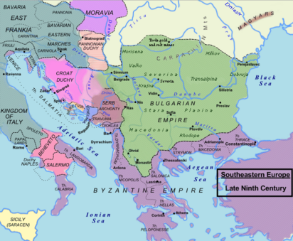 Southeastern Europe Late Ninth Century