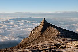 Subsidiary peak, Mount Kinabalu