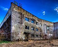 Swimming Pool Building 3 (out)-Pripyat