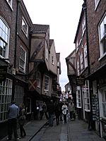 The Shambles Overhangs