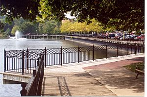 Allegan Michigan Riverfront walk