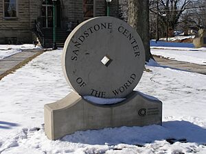 Amherst Ohio Grindstone Sign3