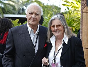 Audrey and Robert Loggia