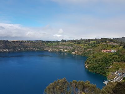 Blue Lake, Mount Gambier, November 2018