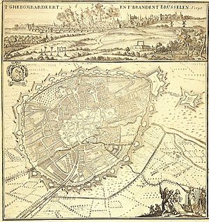 Bombardement Bruxelles 1695 01