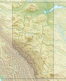 Trapper Peak is located in Alberta