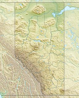 Mount Invincible is located in Alberta