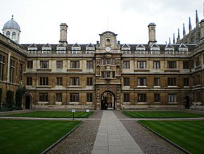 Clare College entrance