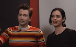 David Tennant & Krysten Ritter