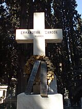 Emmanuil Xanthos grave