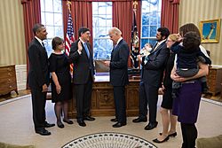 Jack Lew sworn in as Treasury Secretary