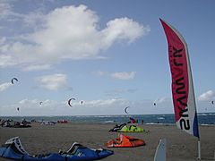 Kitebeach at cabarete 2