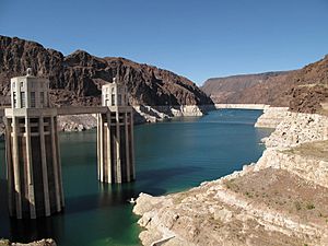 Lake mead july 2009