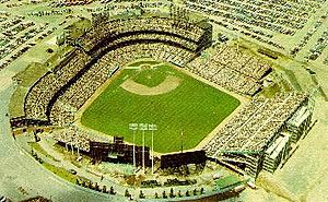 Metropolitan Stadium aerial