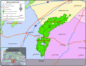 Michaux State Forest