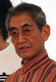 Nagisa Oshima at Cannes in 2000