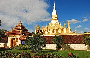 Pha That Luang, Vientiane, Laos