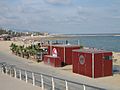 Quiosco habana en las playas de Barcelona