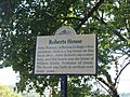 Roberts House Sign Canonsburg