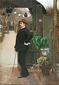 Santiago Rusiñol - Portrait of Miquel Utrillo - Google Art Project