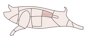 Schwein-Lendenkotelett