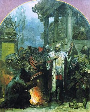 Semiradsky Aleksandr Nevsky v Orde