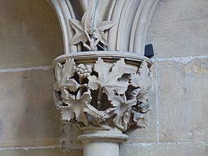 Southwell Minster Carvings Chapter House Capitals 11 1