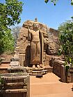 Sri lanka aukana buddha statue