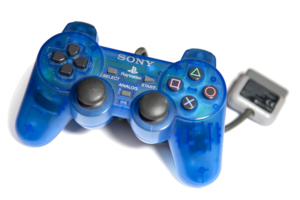 Transparent Blue DualShock