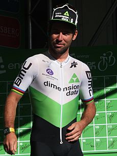 2019 ToB stage 1 061 Mark Cavendish in Glasgow