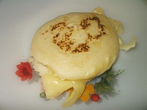 Arepa asada