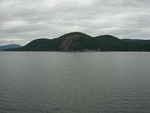 Blakely Island from Thatcher Pass 01