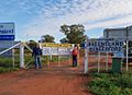 Charleville Police conduct border control on the border between Queensland and New South Wales at Hungerford during COVID-19, 2020 01