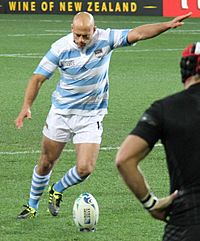 Contepomi taking kick